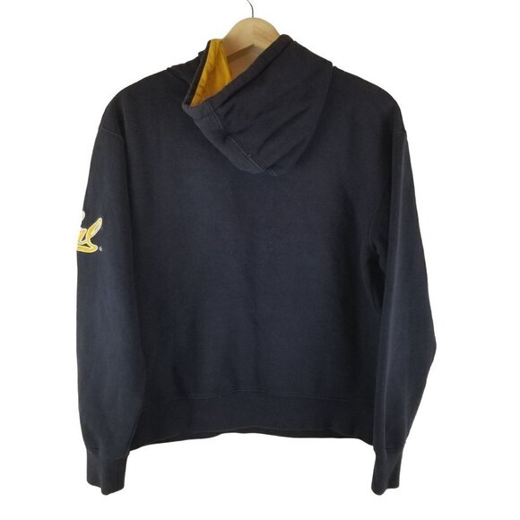 CALIFORNIA Golden Bears Hoodie Womens Medium Cal Navy Blue yellow Sweatshirt - Picture 2 of 9
